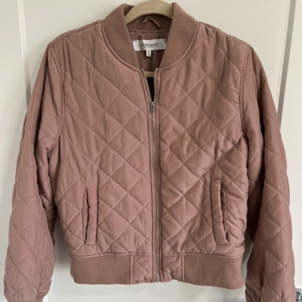 Quilted puffer jacket